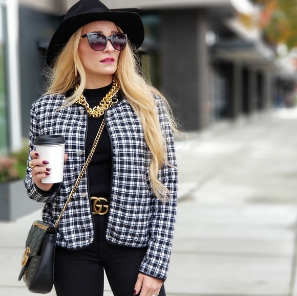 CLASSIC PLAID JACKET ** - Picture 2 of 4